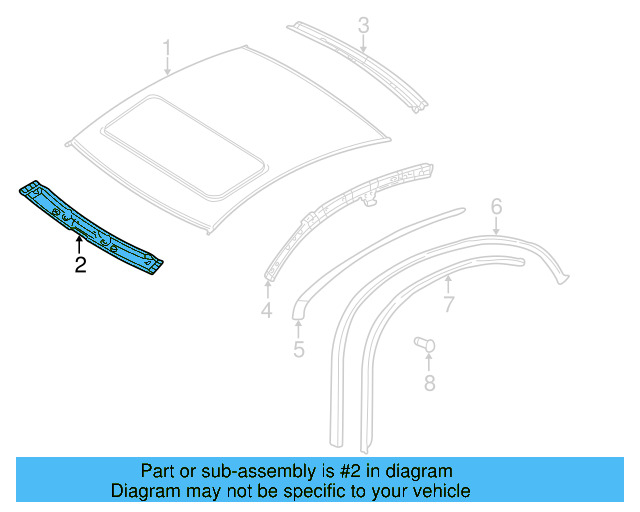Header Panel 3B0-817-121-B - View 9