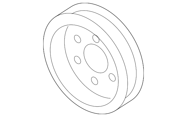 Pulley 077-145-255-H - View 3