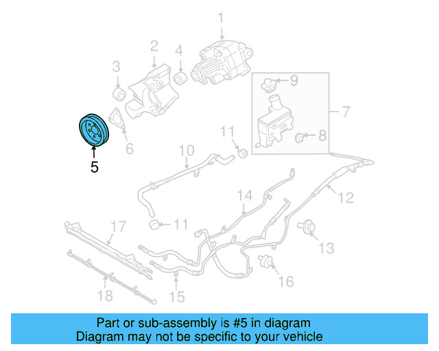 Pulley 077-145-255-H - View 2