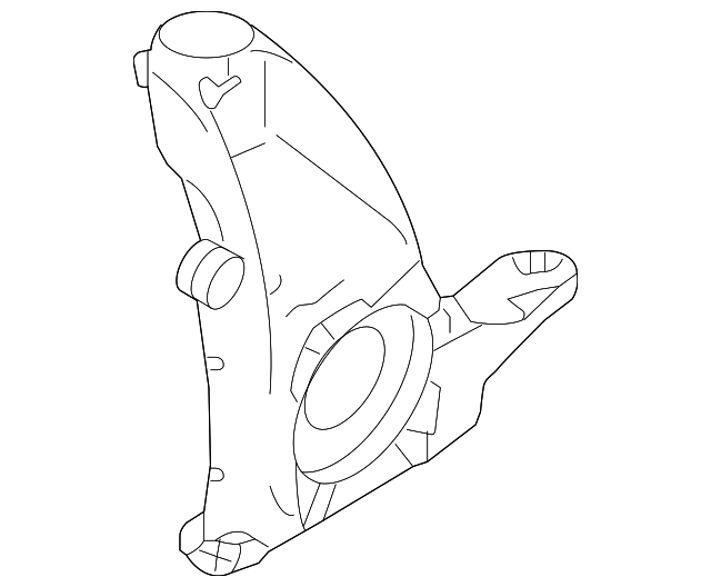Lower Control Arm Bracket 3C0-199-231-E - View 8