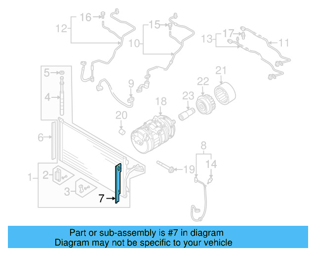 Side Seal 7L0-820-132 - View 16