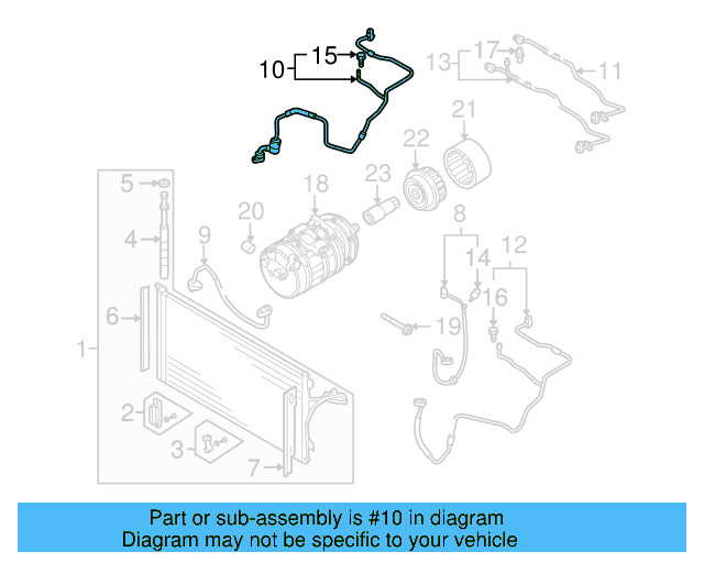 Suction Line 7L6-820-017-D - View 16