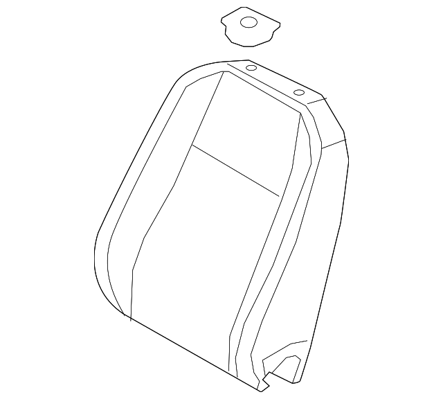 Seat Back Cover 3CN-881-805-K-JCR