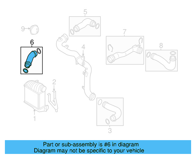 Pressure Hose 1J0-145-834-T - View 27