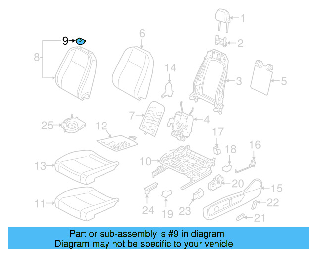 Seat Cushion Heater 3CN-963-556-J - View 6