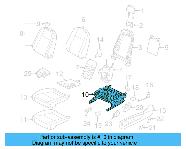 Cushion Frame 80A-881-105-E - View 11