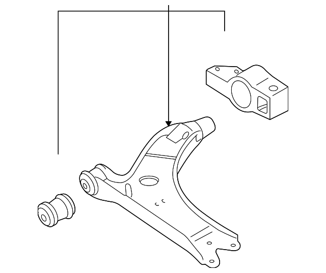 Control Arm 1K0-407-151-BC - View 11
