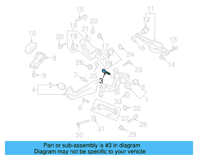 Bearing Assembly Mount Bolt WHT-000-237-A - View 30
