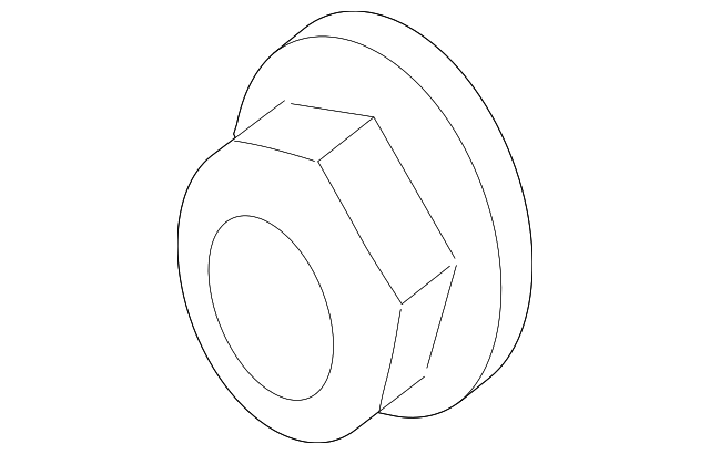 Lower Control Arm Lock Nut N-101-064-02 - View 205