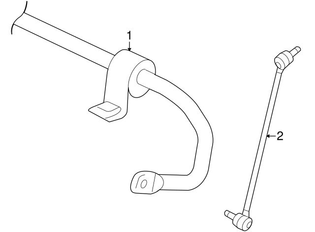 Stabilizer Bar 1K0-411-303-AM