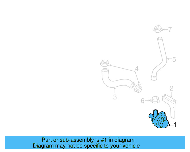 Auxiliary Pump 1K0-965-561-G - View 26