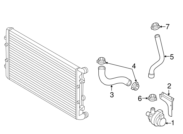 Reservoir Hose Clamp N-906-869-02 - View 479