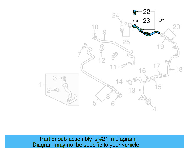 Water Hose 059-121-511-H