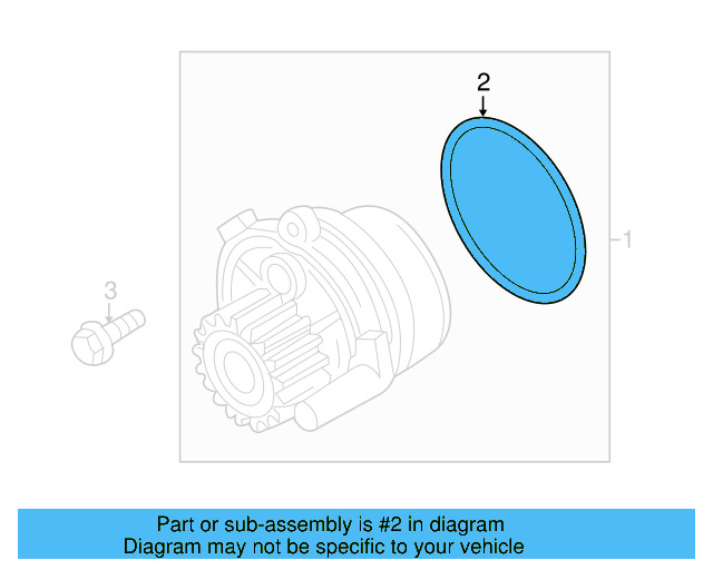 Water Pump Assembly Seal 06A-121-119 - View 42
