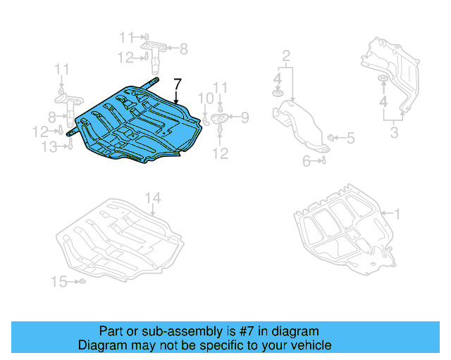 Skid Plate 1J0-018-930-B - View 7