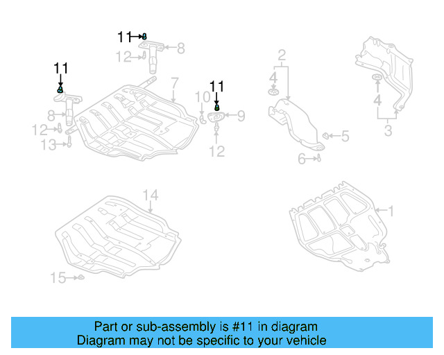 Skid Plate Nut N-908-106-02 - View 5