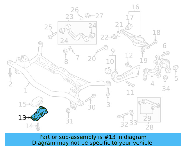 Bracket 1K0-505-130-L - View 61