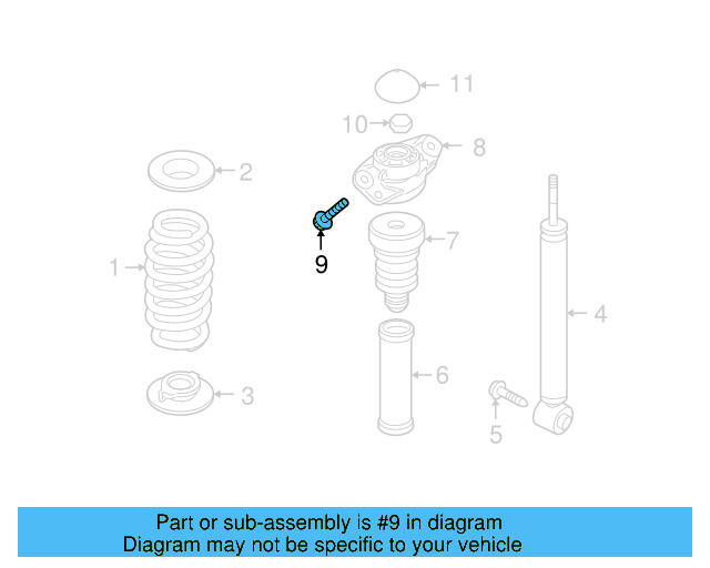 Shock Mount Bolt N-906-484-02 - View 57