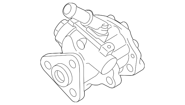 Power Steering Pump 7L8-422-154-J - View 3