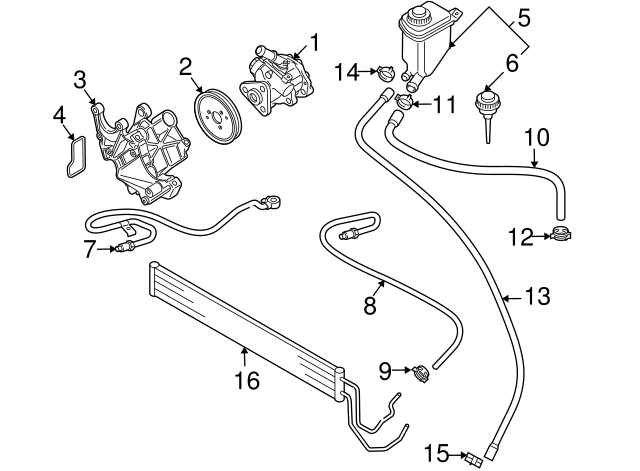 Reservoir Hose Clamp N-906-869-02 - View 179