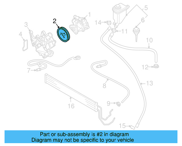 Pump Pulley 059-145-255-G - View 4