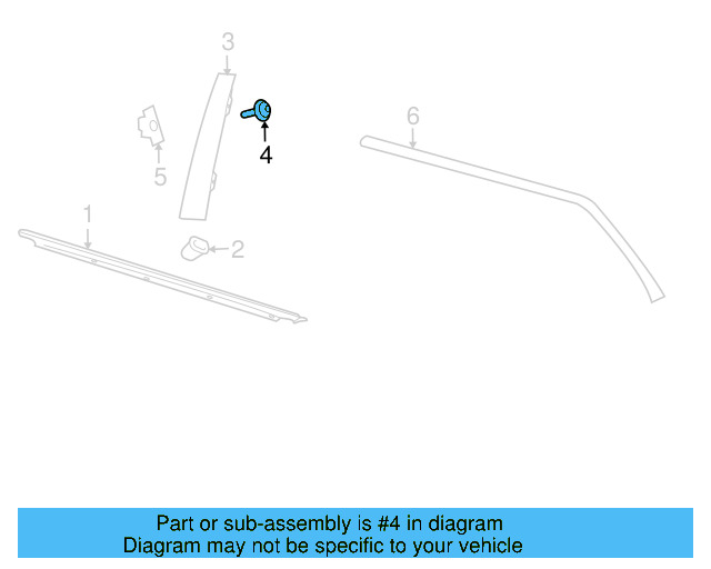 Applique Screw N-909-868-02 - View 59