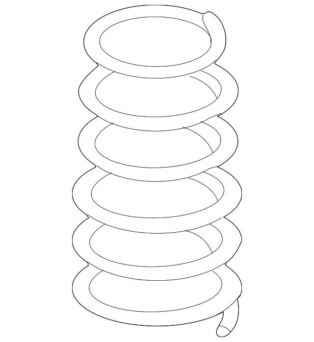 Coil Spring 1K0-411-105-BK