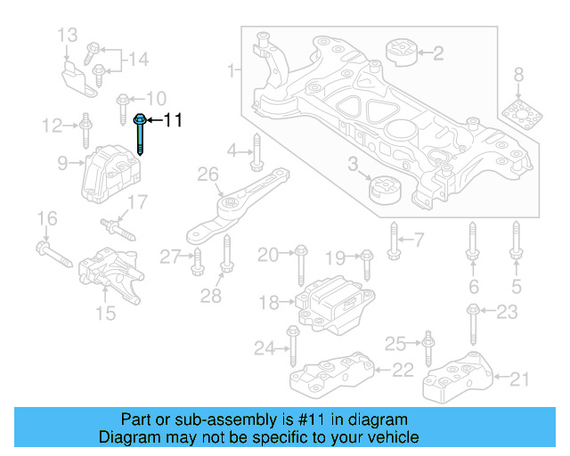 Gear Assembly Mount Bolt N-105-524-02 - View 154