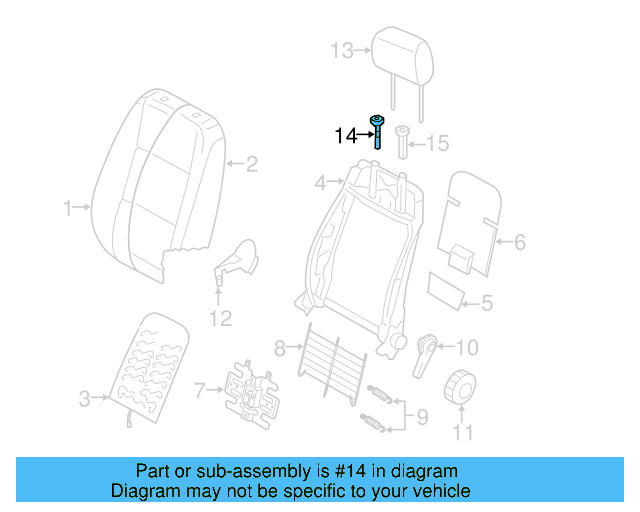 Release Lever 1K3-881-633-A-82V - View 23