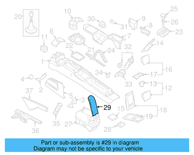 Armrest Door 3B0-867-173-GPD - View 2