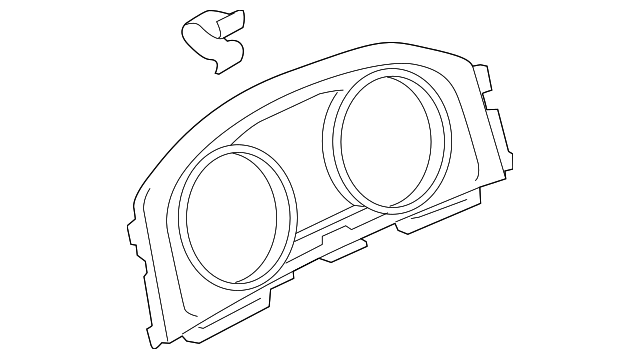 Cluster Bezel 5GM-857-189-AAH - View 12