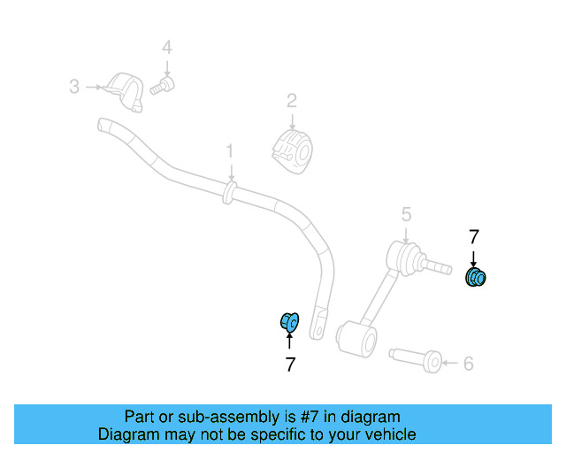 Stabilizer Link Lock Nut N-102-861-10 - View 31