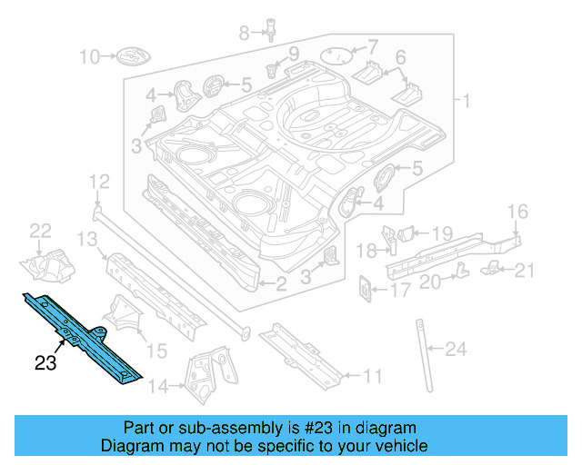 Center Cross 5C5-803-345 - View 24