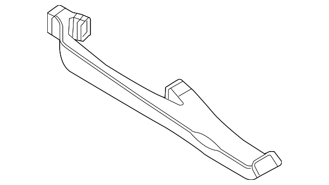 Center Duct 3G0-864-254 - View 3