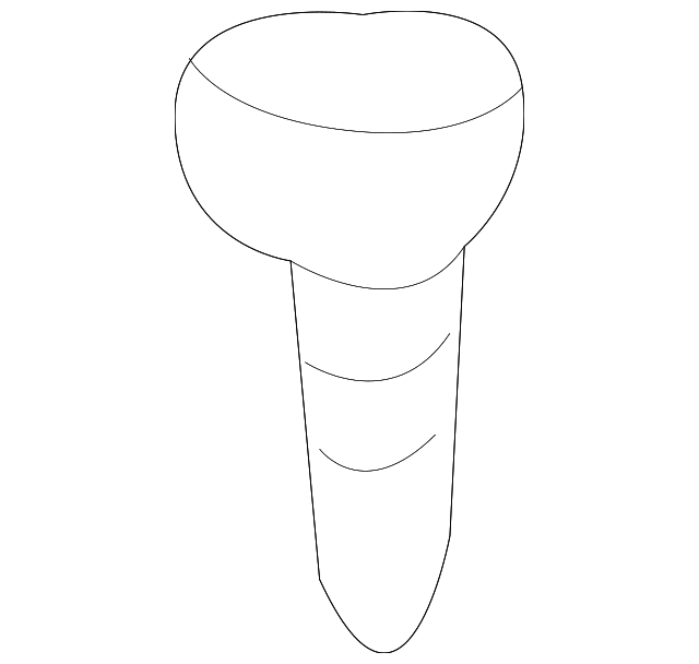 Bumper Cover Screw WHT-000-036 - View 32