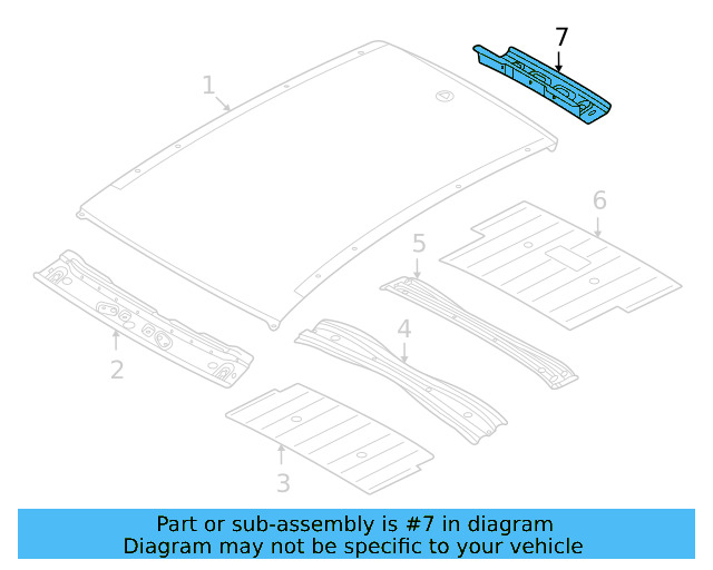 Rear Header 11A-817-163-A - View 2