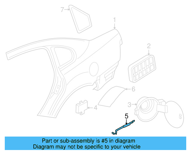 Release Rod 3B0-959-789 - View 14