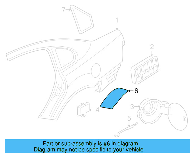 Stone Guard 3B0-807-905-A - View 7