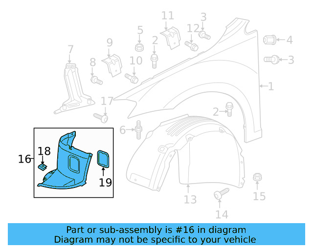 Liner Extension 5G0-805-912-S - View 5