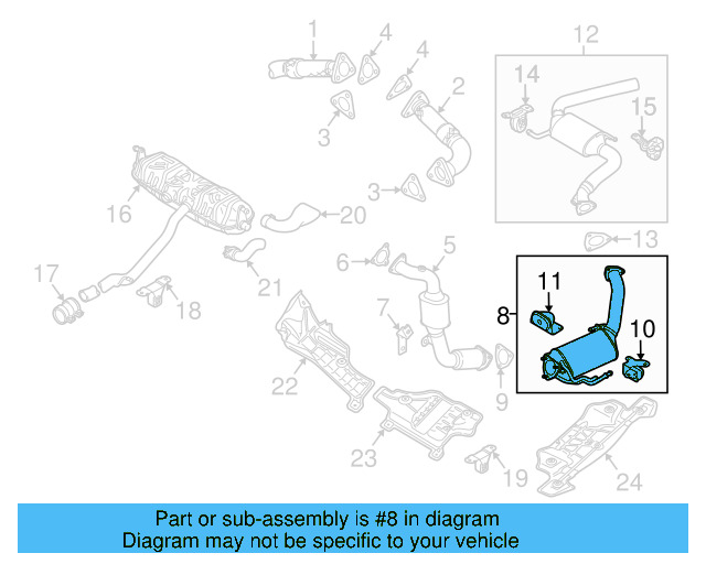 Diesel Particulate Filter 7L8-254-800-BX - View 6