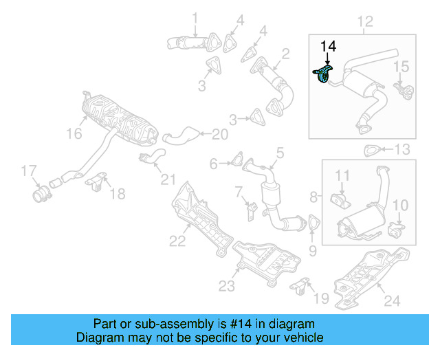 Rear Muffler Rear Bracket 7L6-253-144-C - View 29