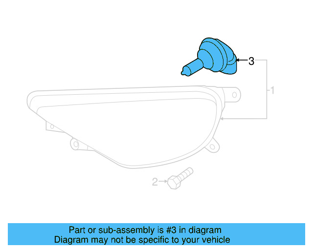 Fog Lamp Bulb N-105-297-01 - View 23