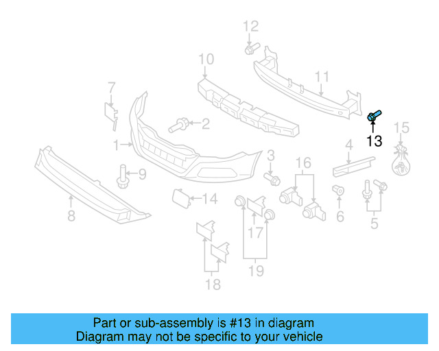 Shock Mount Bolt N-906-484-02 - View 59