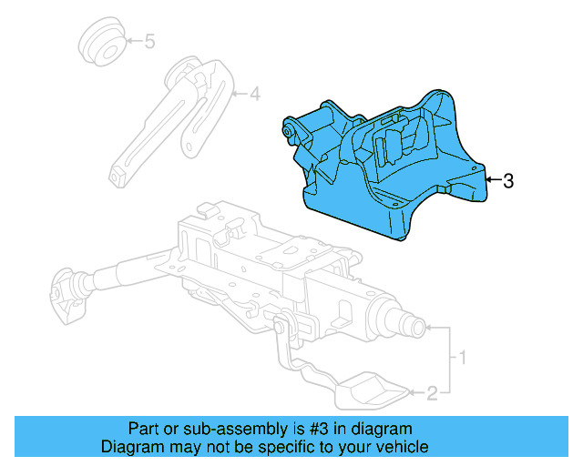 Bracket 1K0-419-250-AB - View 7