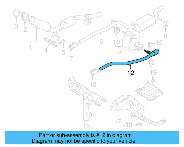 Tail Pipe 561-253-681-B - View 6