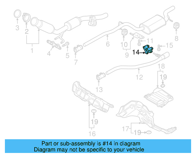 Rear Bracket 3C0-253-144-A - View 46