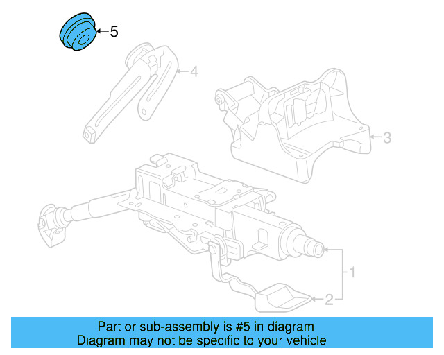 Column Support Plug N-105-608-01 - View 18