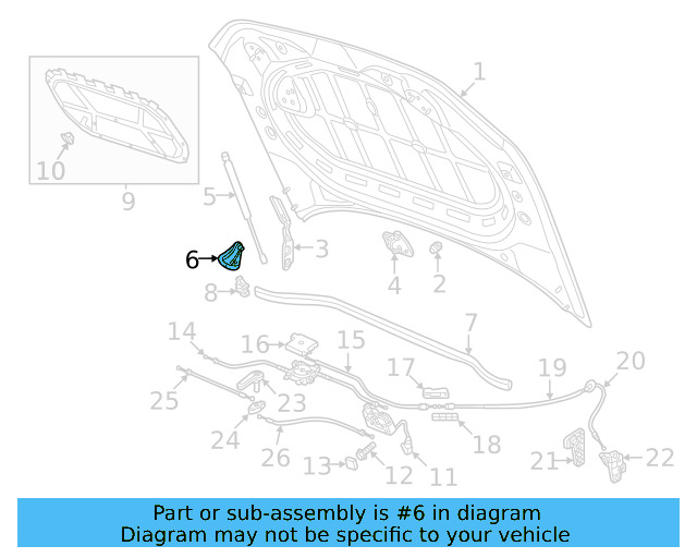 Lift Cylinder Lower Mount 3CN-823-402 - View 2