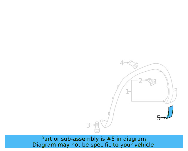 Trim (Unpainted) 3cn853793gru