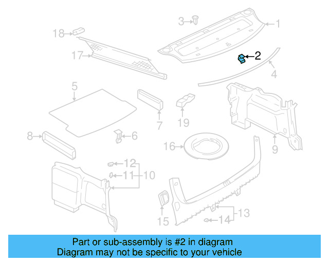 Package Tray Clamp 8D5-863-429 - View 29